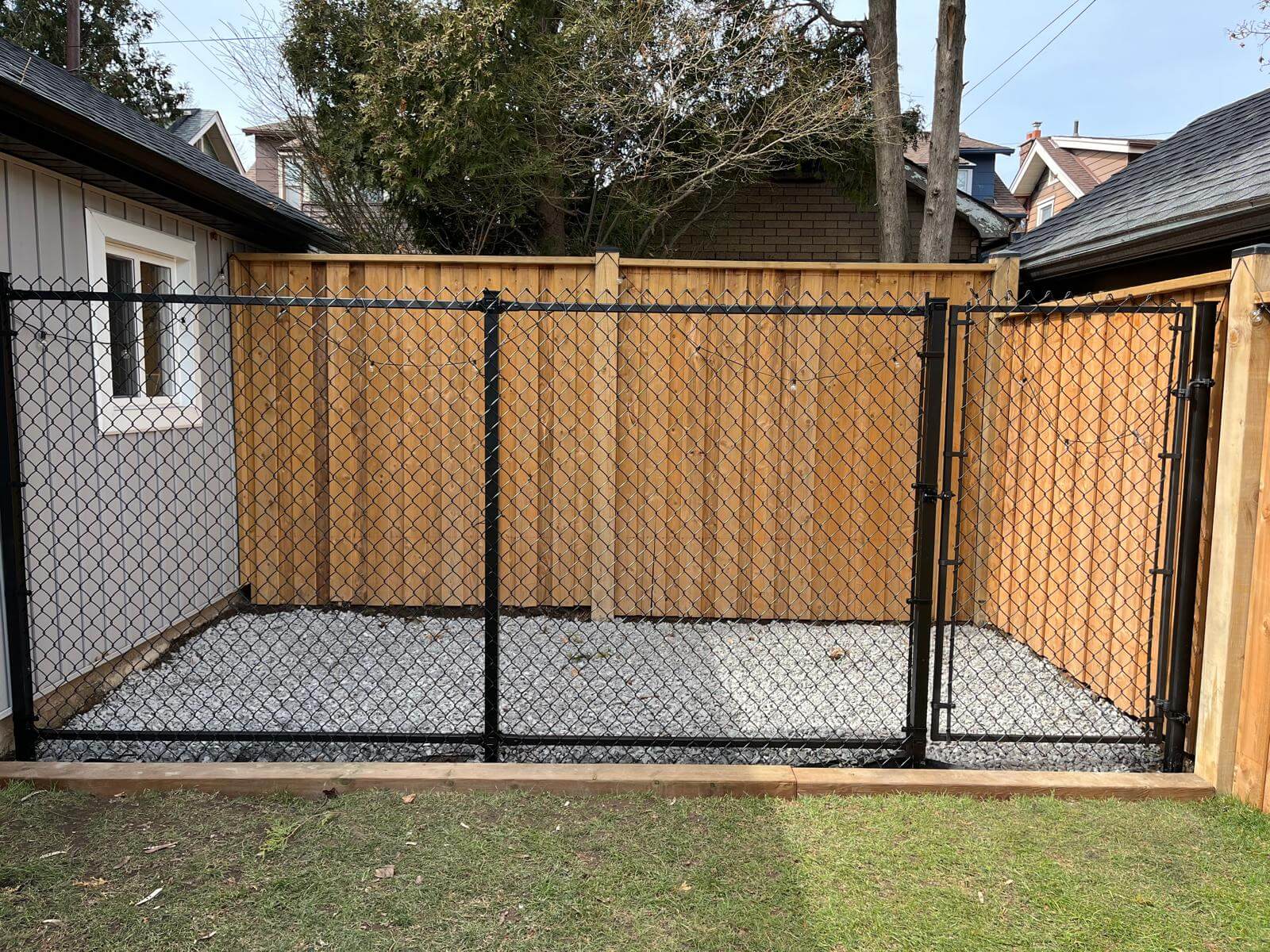 Backyard Privacy Fence