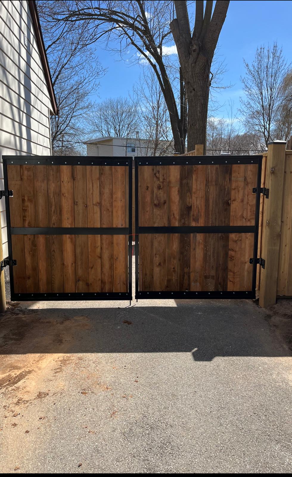 Deck with Custom Pergola