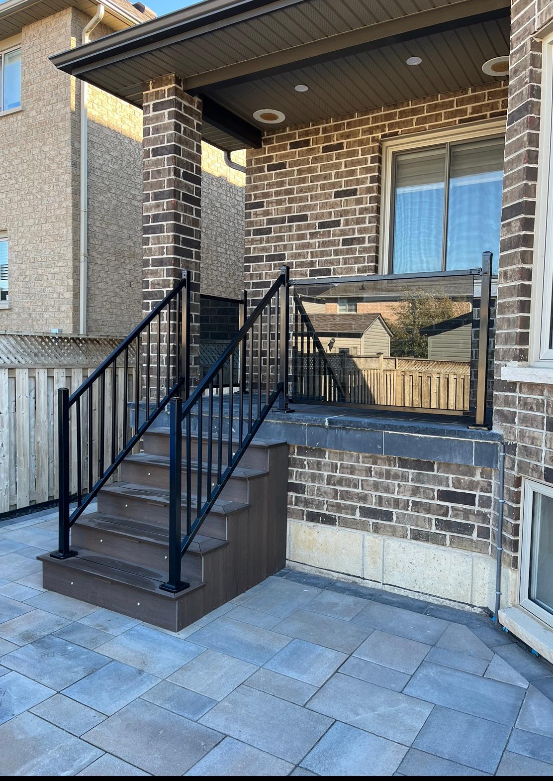 Deck with Custom Pergola