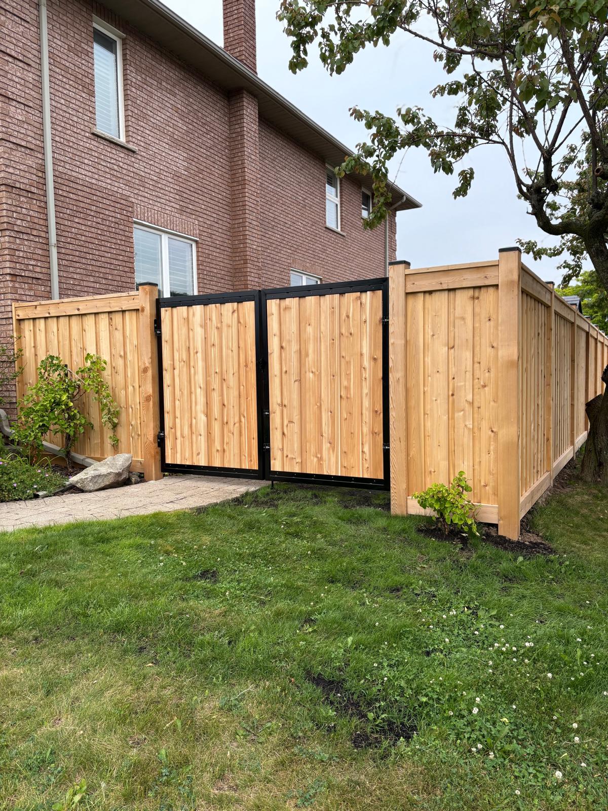 Deck with Custom Pergola